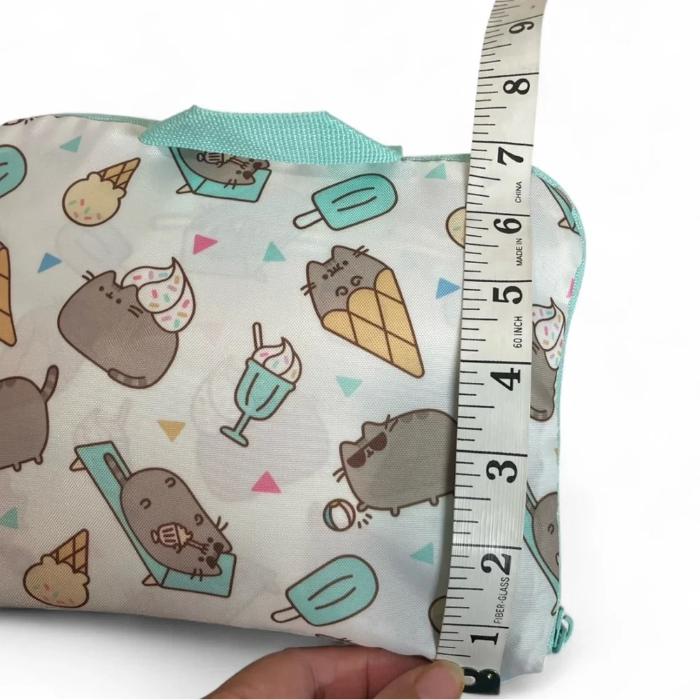 Pusheen Summer 2017 Box Fold Up Backpack Ice Cream Skateboard Mint‎ Green